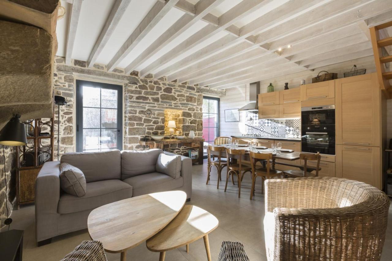 Saint Malo, Le Pont, Maison Plage A 100Mヴィラ エクステリア 写真