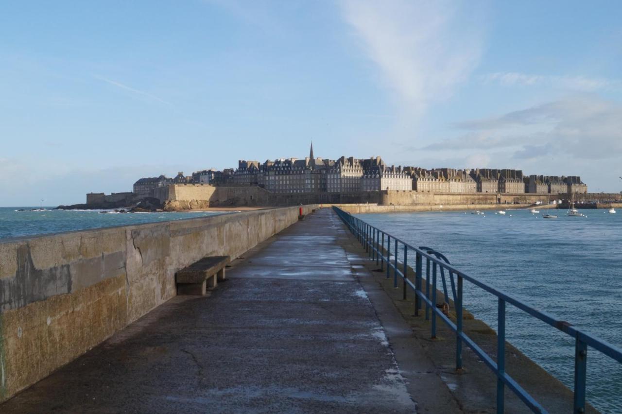 Saint Malo, Le Pont, Maison Plage A 100Mヴィラ エクステリア 写真