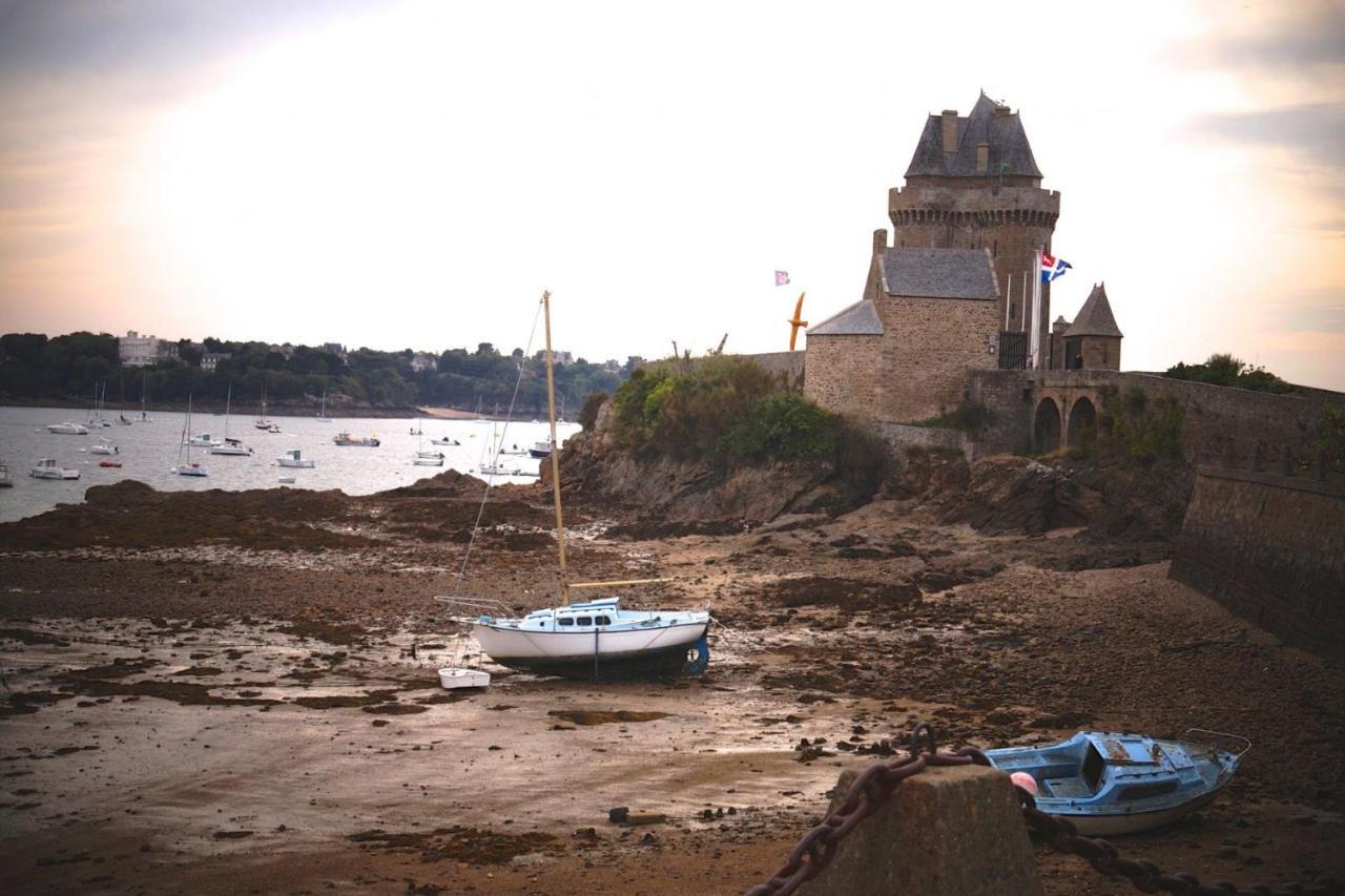 Saint Malo, Le Pont, Maison Plage A 100Mヴィラ エクステリア 写真